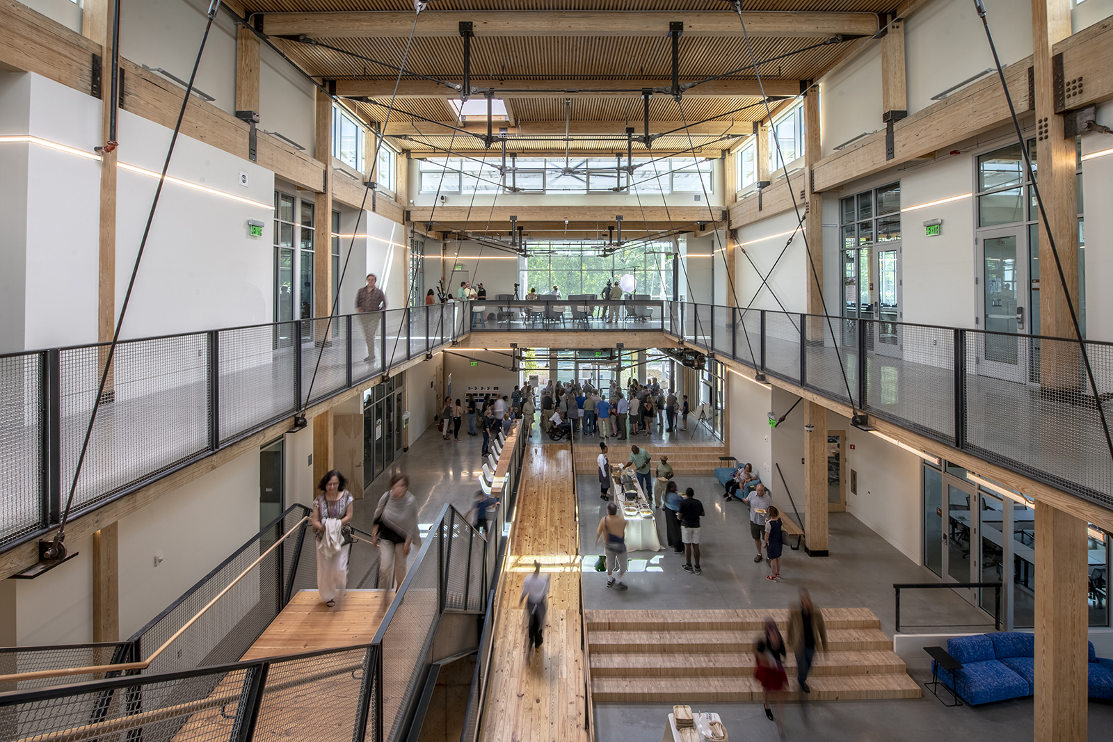 interior of the kendeda building